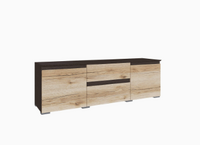 Тумба ТВ Плейона Венге/Дуб делано